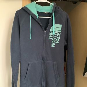 The north face zip up